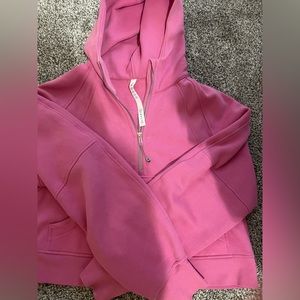 lululemon half zip scuba hoodie